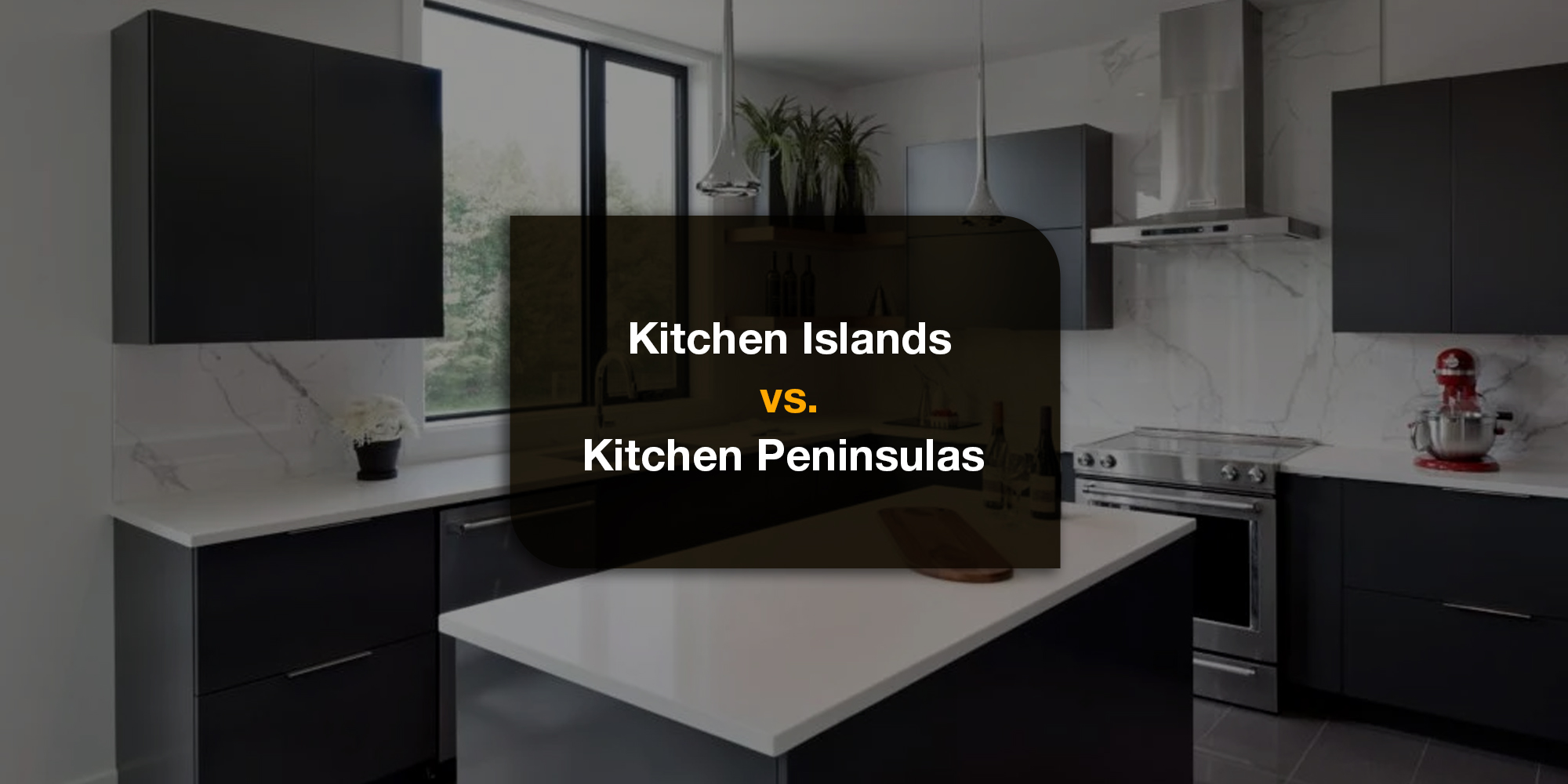 Kitchen Island vs. Peninsula What's Right for Your Kitchen?